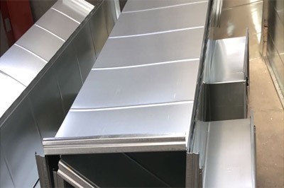 不銹鋼共板法蘭風管的支、托吊架制作、安裝方法